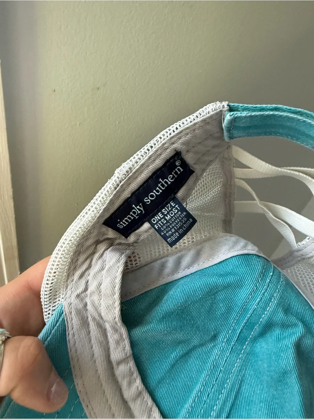 Simply Southern Teal 'Sun Kissed' Mesh Back Hat